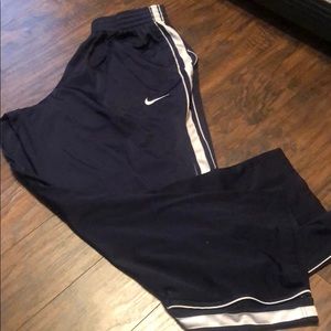 Navy blue sweatpants